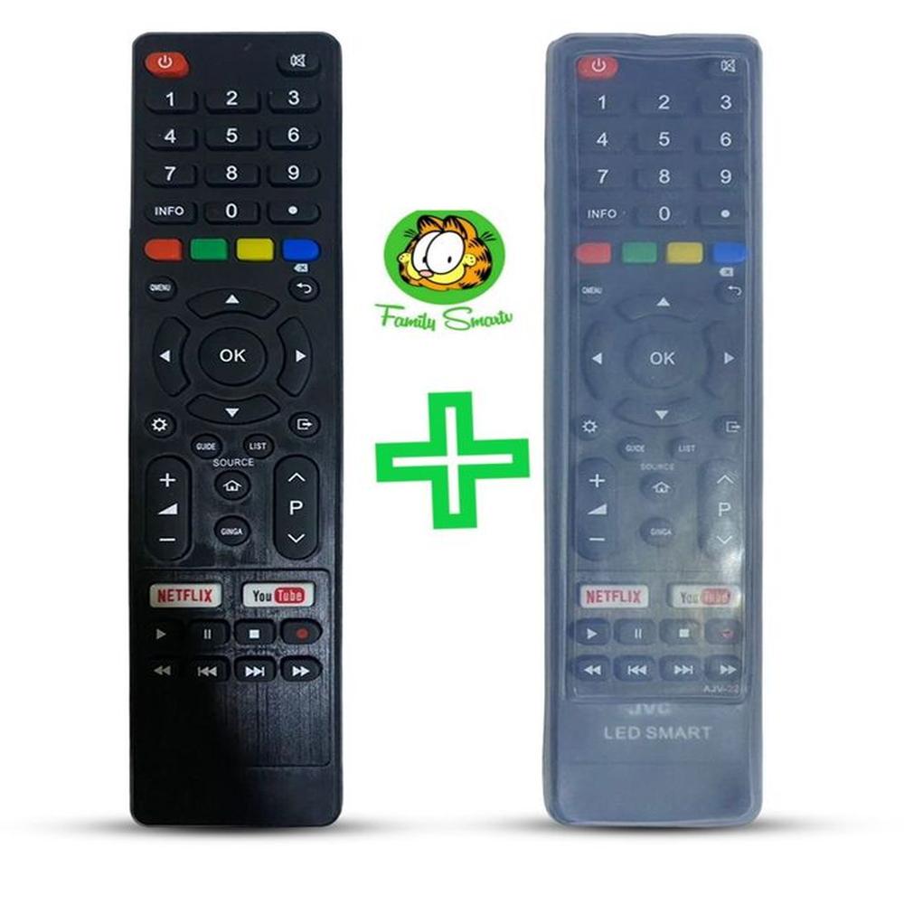 Control Remoto Tv Smart Jvc  Funda de Silicona Suave