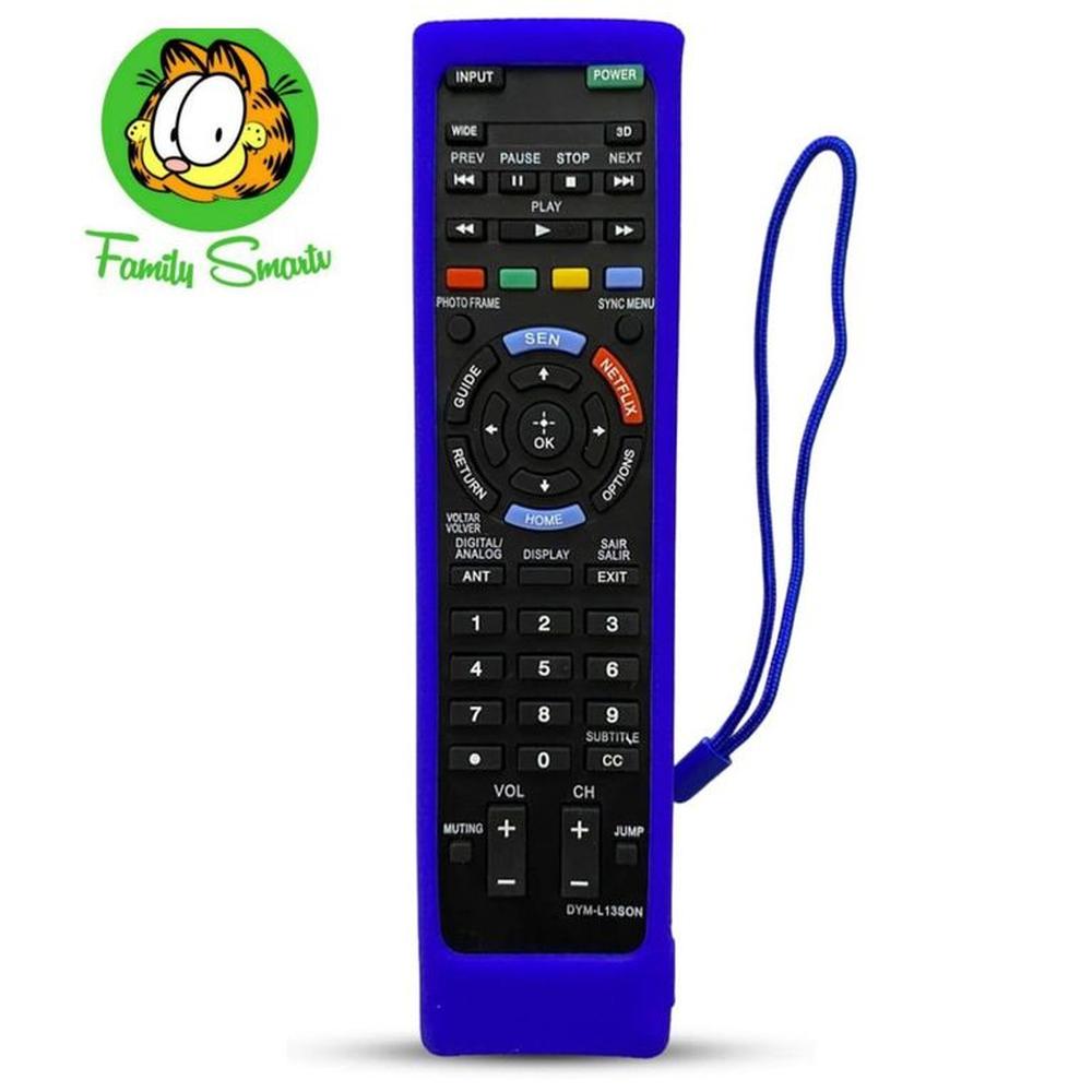 Funda silicona para Control Sony Smart Azul