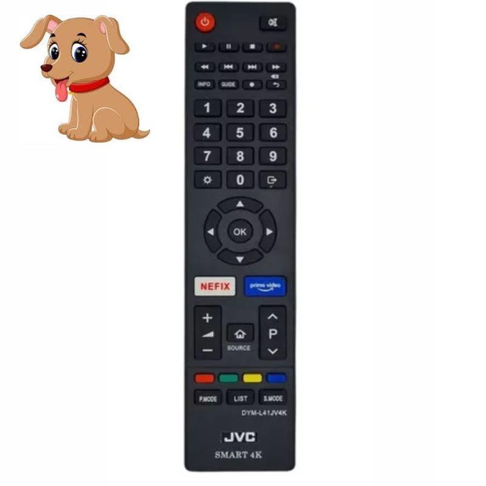 Control Remoto Para Jvc Smart Tv Rm-c3354