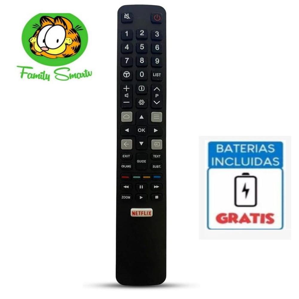 Control remoto de para TV inteligente TCL RC802N Pilas
