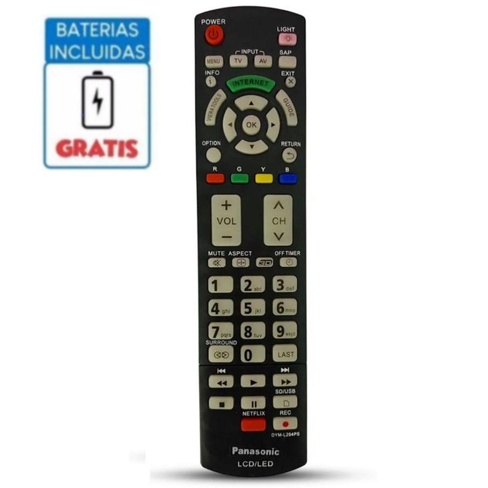 Control Remoto Generico Panasonic para Tv Smart 3D Nuevo