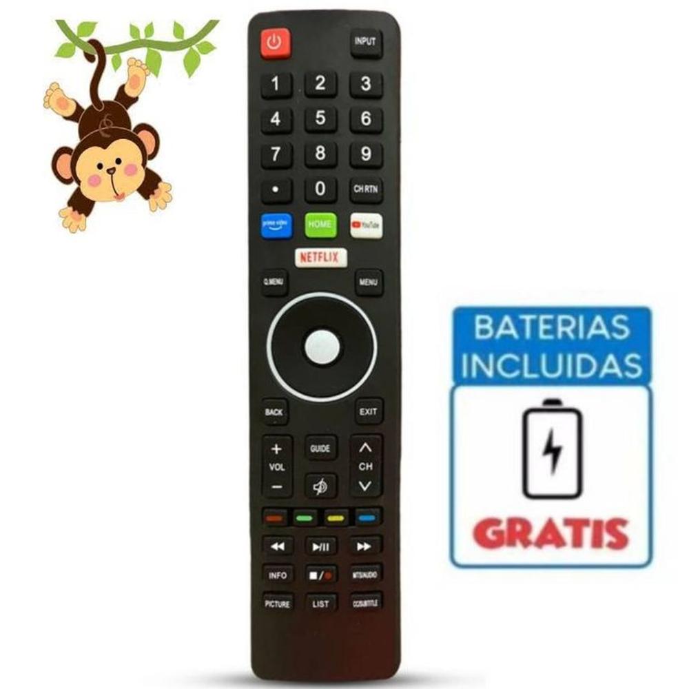 Control Remoto Hyundai Smart tv Grande Con Netflix directo  Pilas