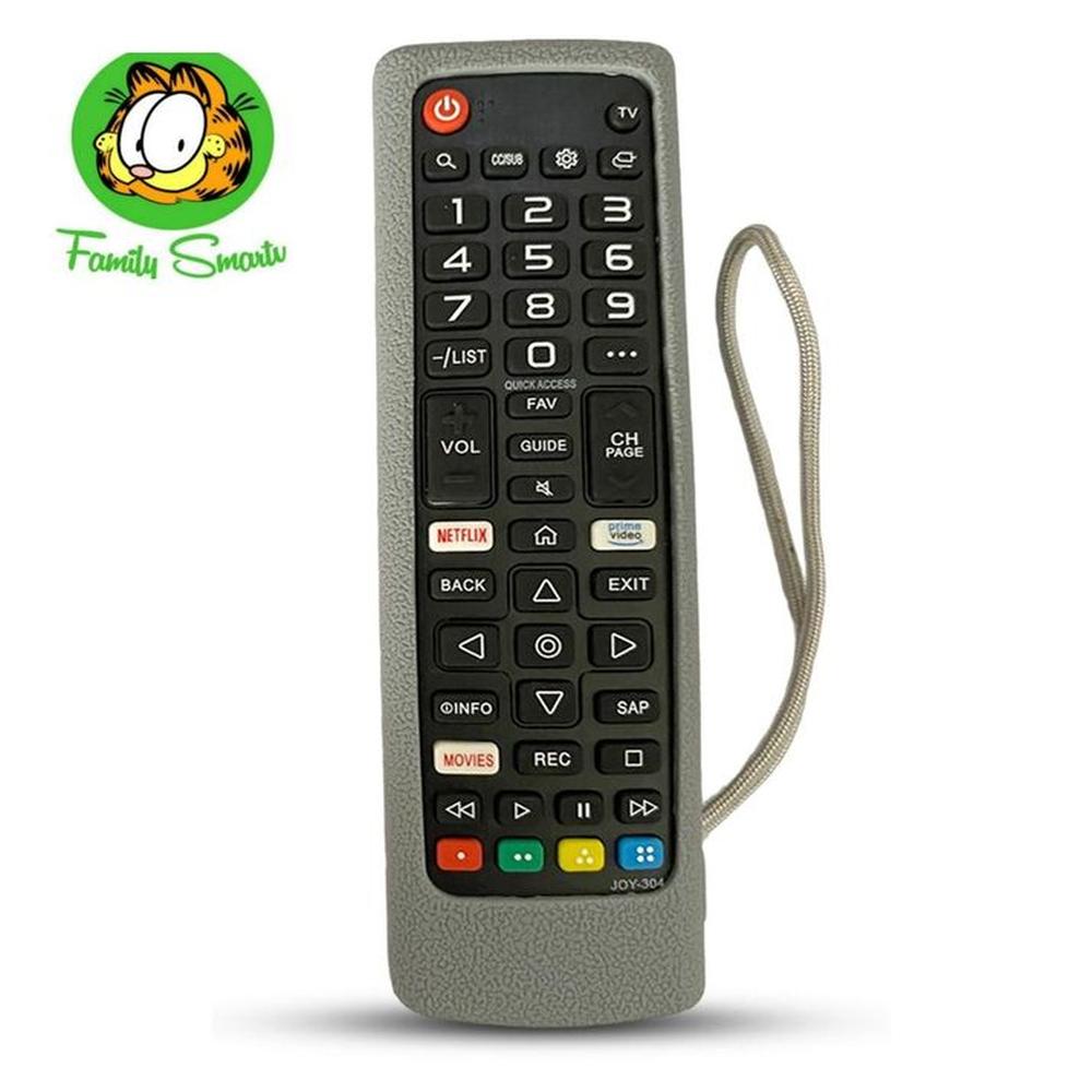 Funda para Control Remoto tv lg Smart 4k Modo futbol Plomo