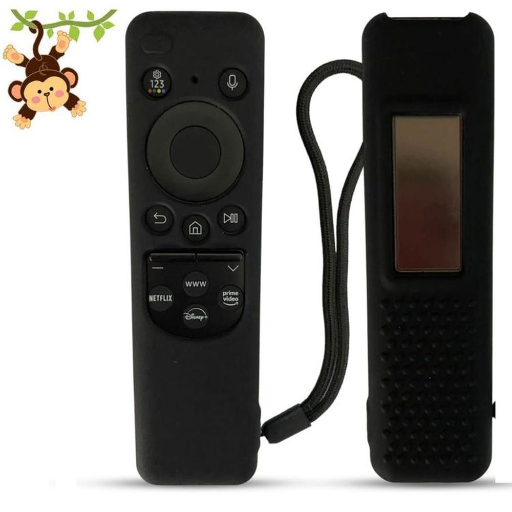 Funda Para Control Samsung Solar Smart Tv Modelo 2023- Negro