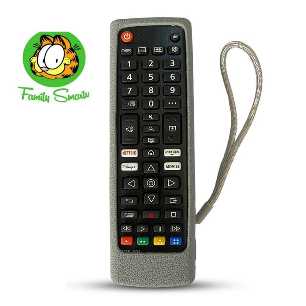 Funda para Control Remoto LG Smart con tecla Disney Plomo