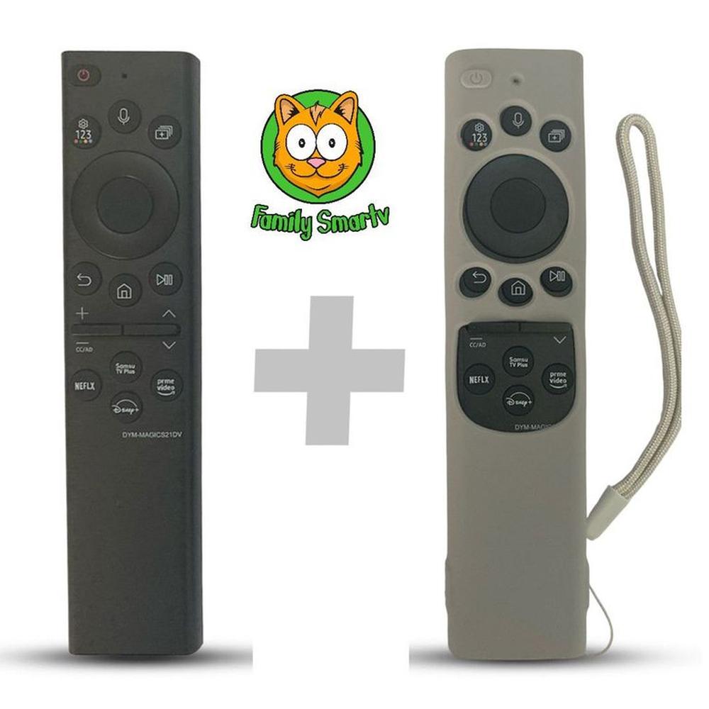 Control Samsung Smart con Voz BN59-01385A  + Funda Plomo