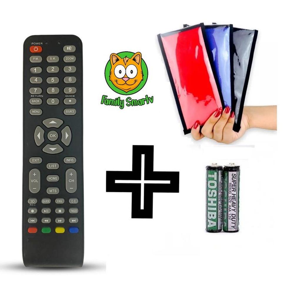 Control remoto orizon para smart tv android + Funda