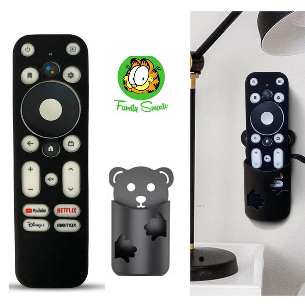 Funda para control Mecool Km2 Android Tv Box Negro Soporte