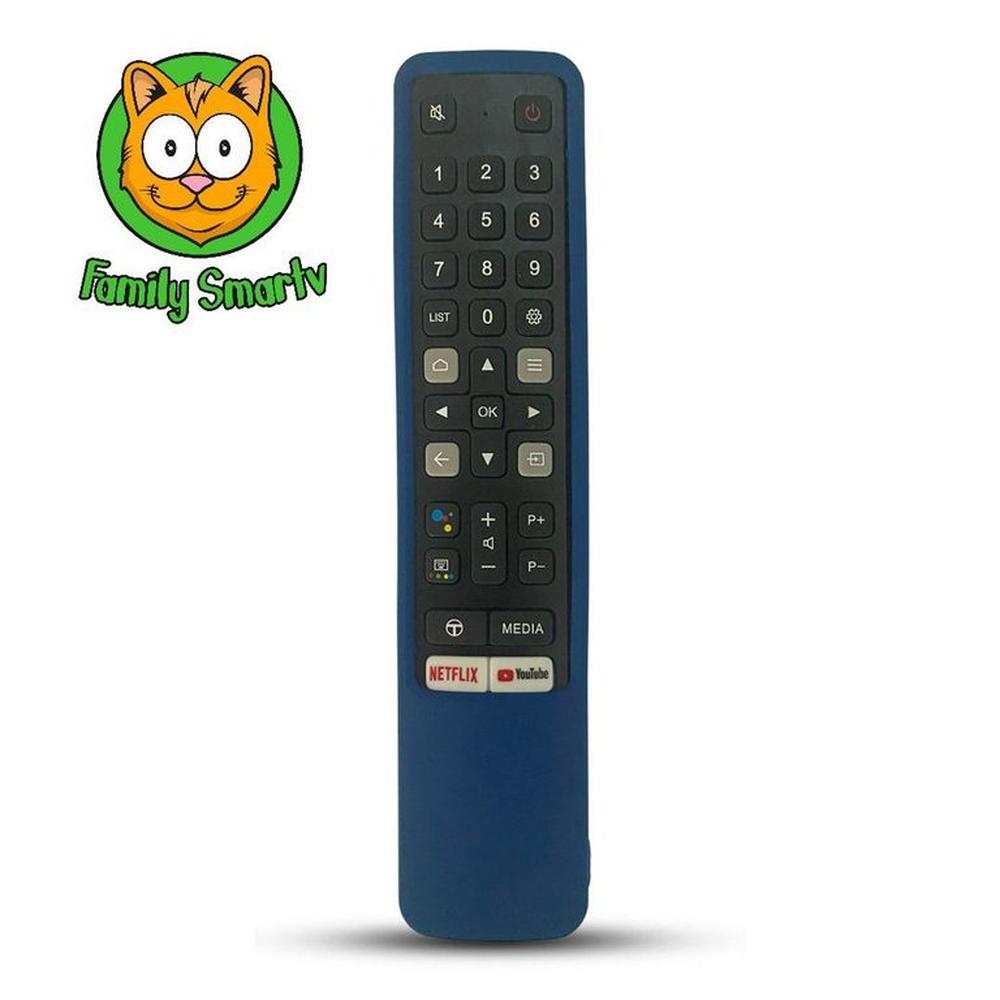 Funda Para Control Remoto Tcl ModeloRC901V Smart tv Azul