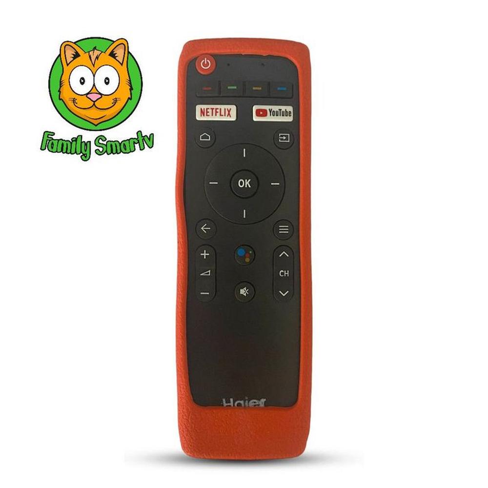 Funda para Control Remoto para Tv Smart Haier 2022 / Rojo
