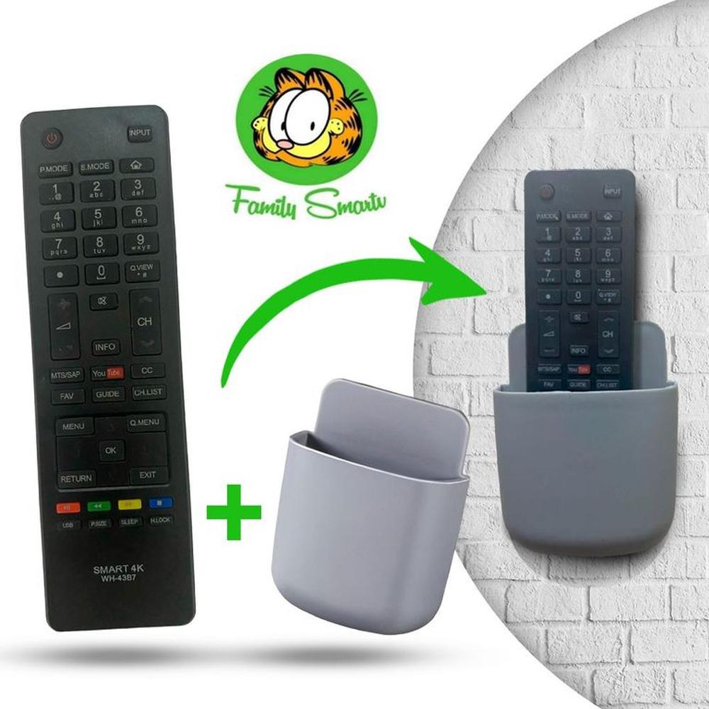 Control Remoto Haier Smart tv + Soporte Multifuncional