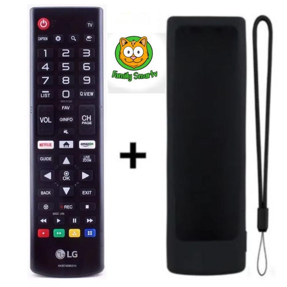 Control Remoto para Lg Smart tv  Funda de SIlicona Color Negro