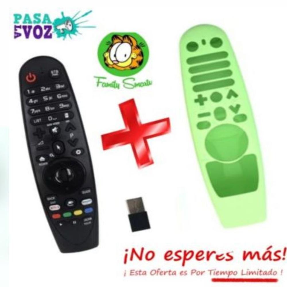Control Remoto LG Universal Magic -Mr500-Mr600-Mr650 Funda Verde