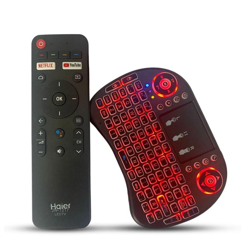 Control remoto para tv Haier Smart  + Teclado inalámbrico