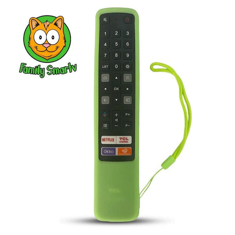 Funda para Control Remoto Tcl Generico Smart Modelo FMR8 Verde