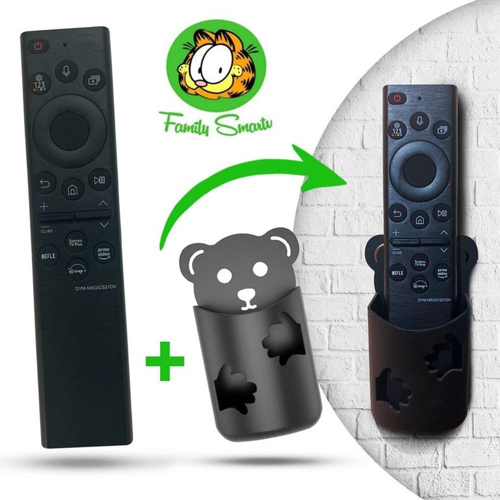Control Samsung Smart  Con Voz  2022 + Soporte Oso