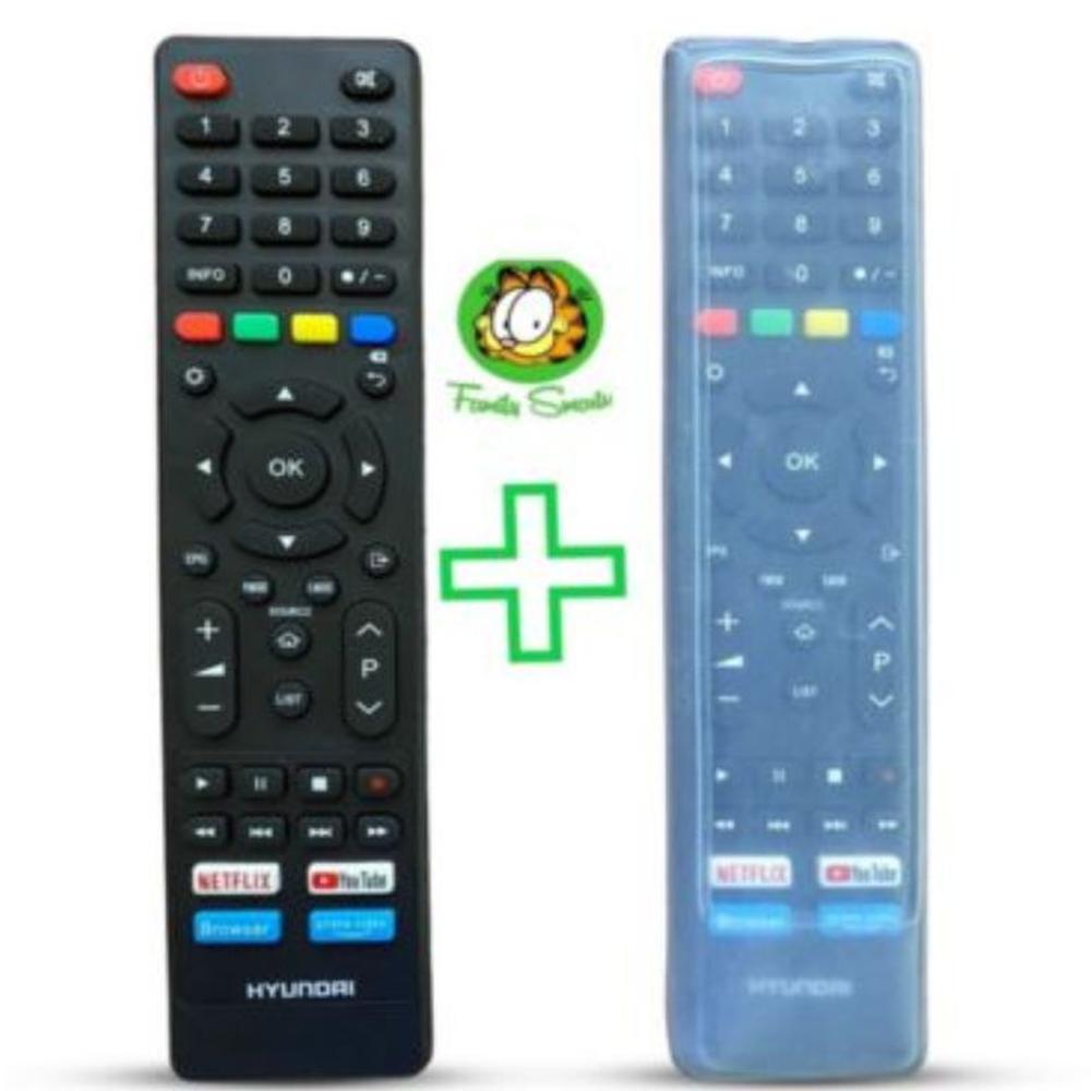 Control Remoto Para tv hyundai Smart tv  Funda Silicona Suave