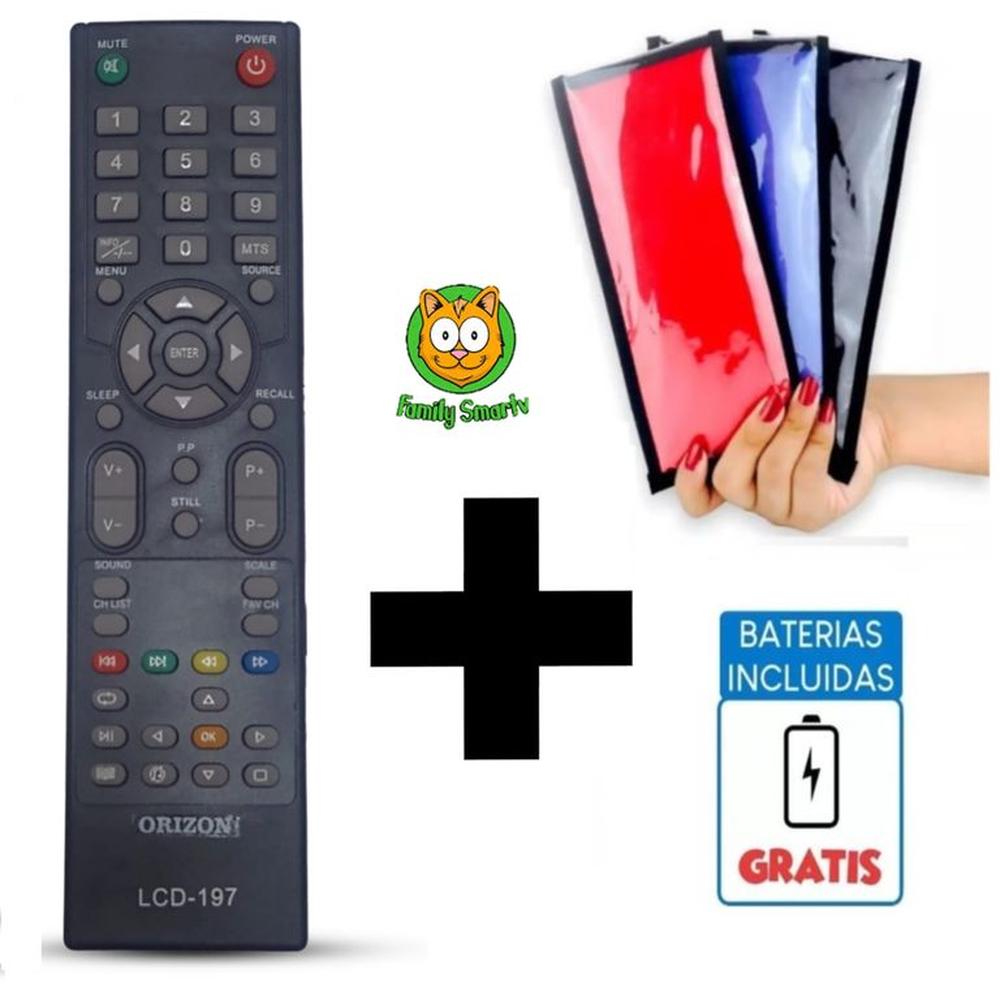 Control remoto orizon para smart tv Led + Funda