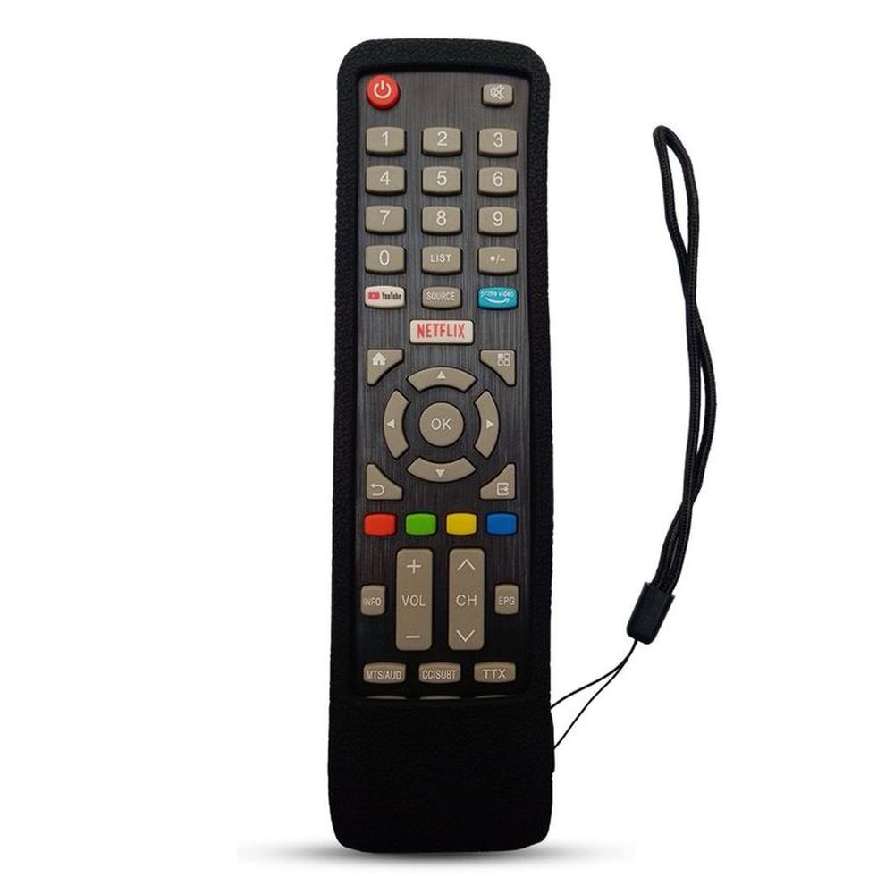 Funda para Control Remoto Tv Smart Jvc Modelo Rm-c3287 Negro