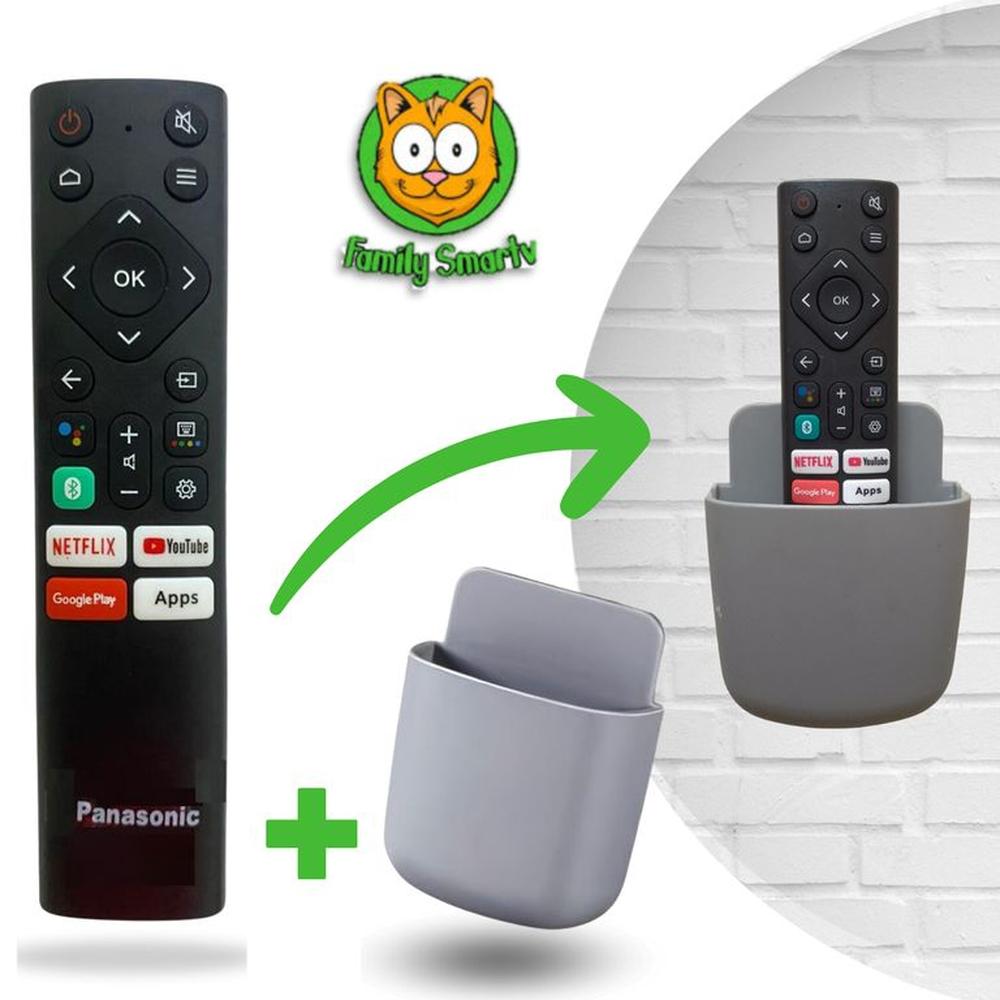 Control Remoto Panasonic Para Smart Tv + Soporte Griis
