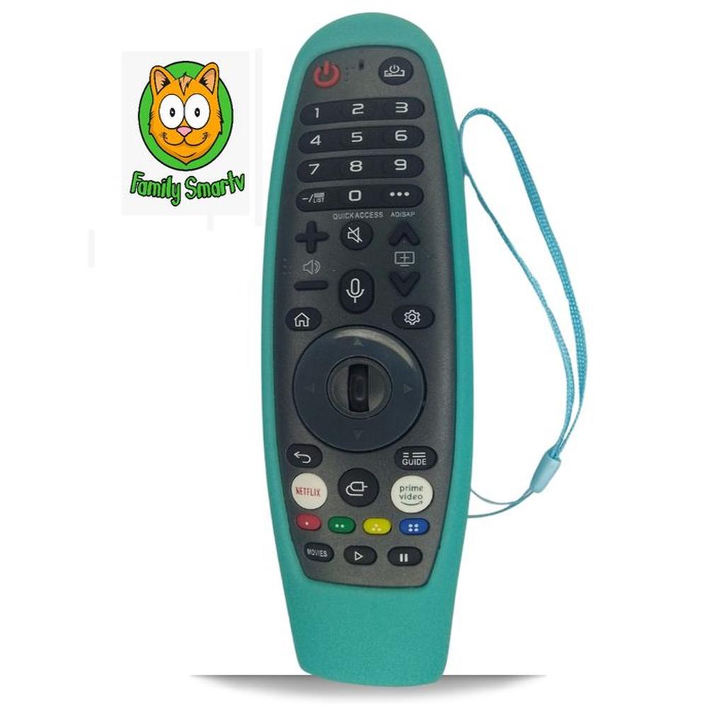 Funda para Control Magic Universal para Tv BGH Webos  Turquesa