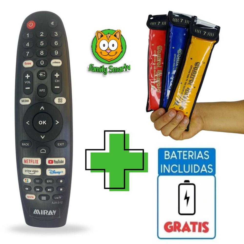 Control Remoto Miray Magic 4K 2024 + Funda