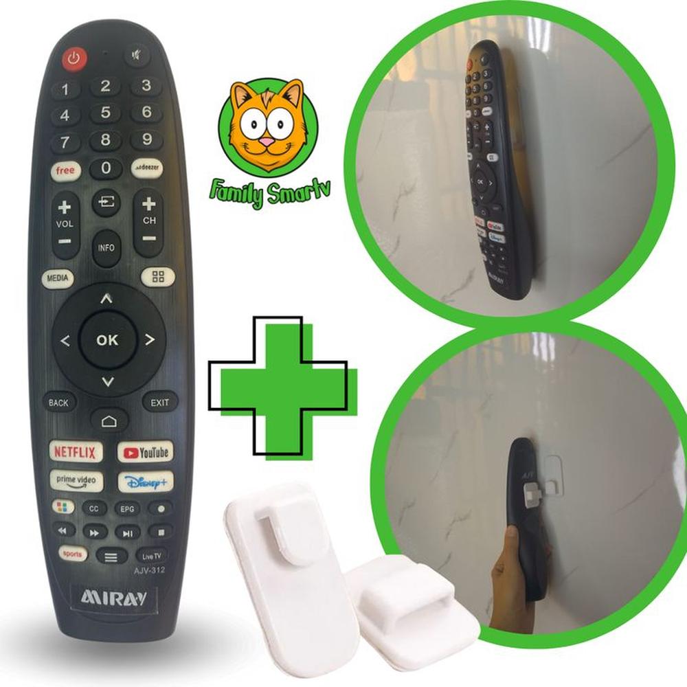 Control Remoto Miray Magic 4K 2024 + Soporte