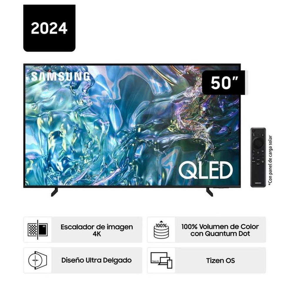 Televisor Samsung QLED Tizen OS Smart Tv 50"" 4K 50Q60D - Nuevo 2024