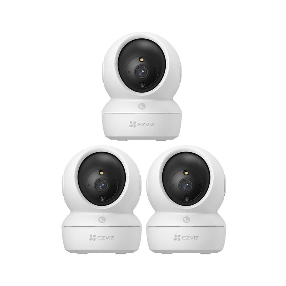 Kit de 3 cámaras seguridad full hd para interiores H6C-Pro-2MP - Ezviz
