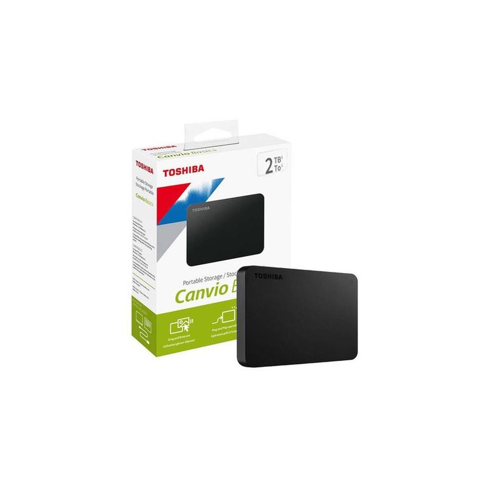 DISCO  EXTERNO TOSHIBA  2TB  USB 3.0  CANVIO BASICS