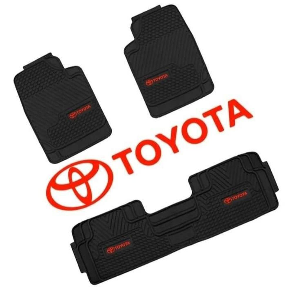 Pisos TOYOTA para Autos y Camionetas 3piezas