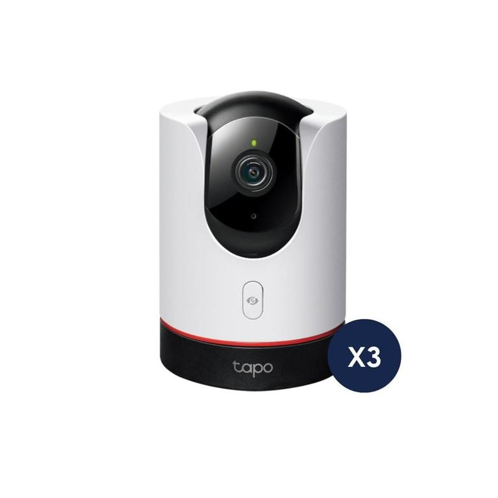 Kit de 3 Cámara de seguridad Wi-Fi para interiores 2K Tapo C225 - Tp-Link