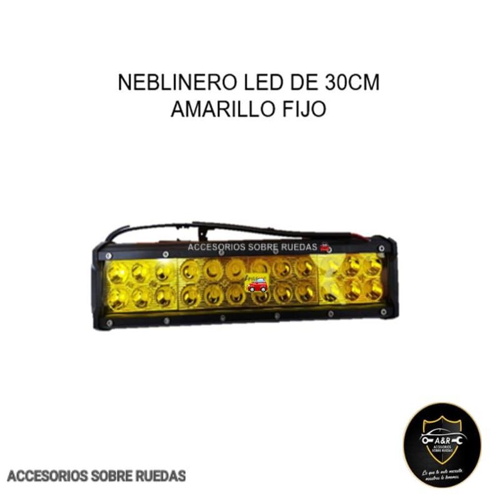 NEBLINERO LED DE 30CM AMARILLO FIJO