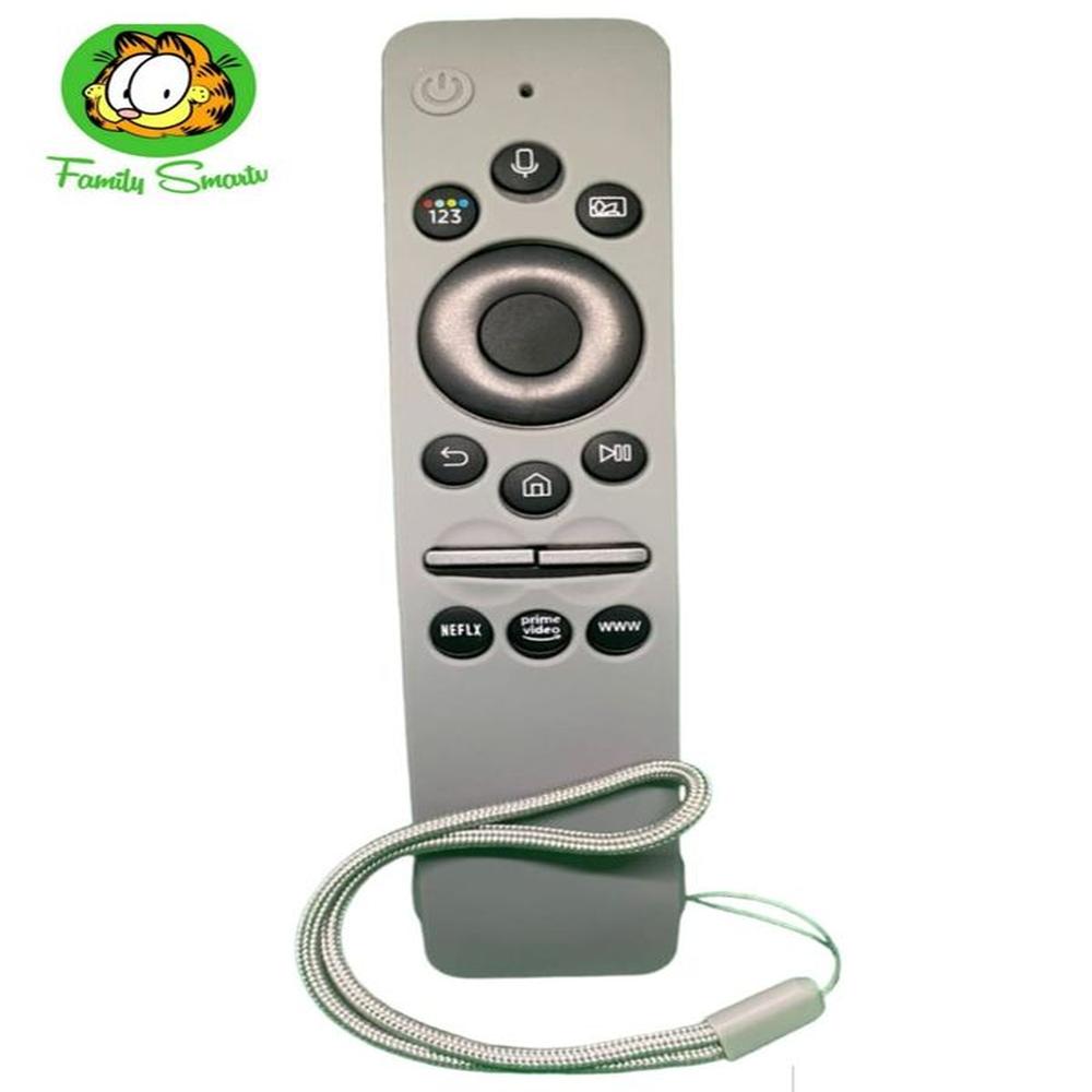 funda de Silicona para control remoto con comando voz Color Plomo