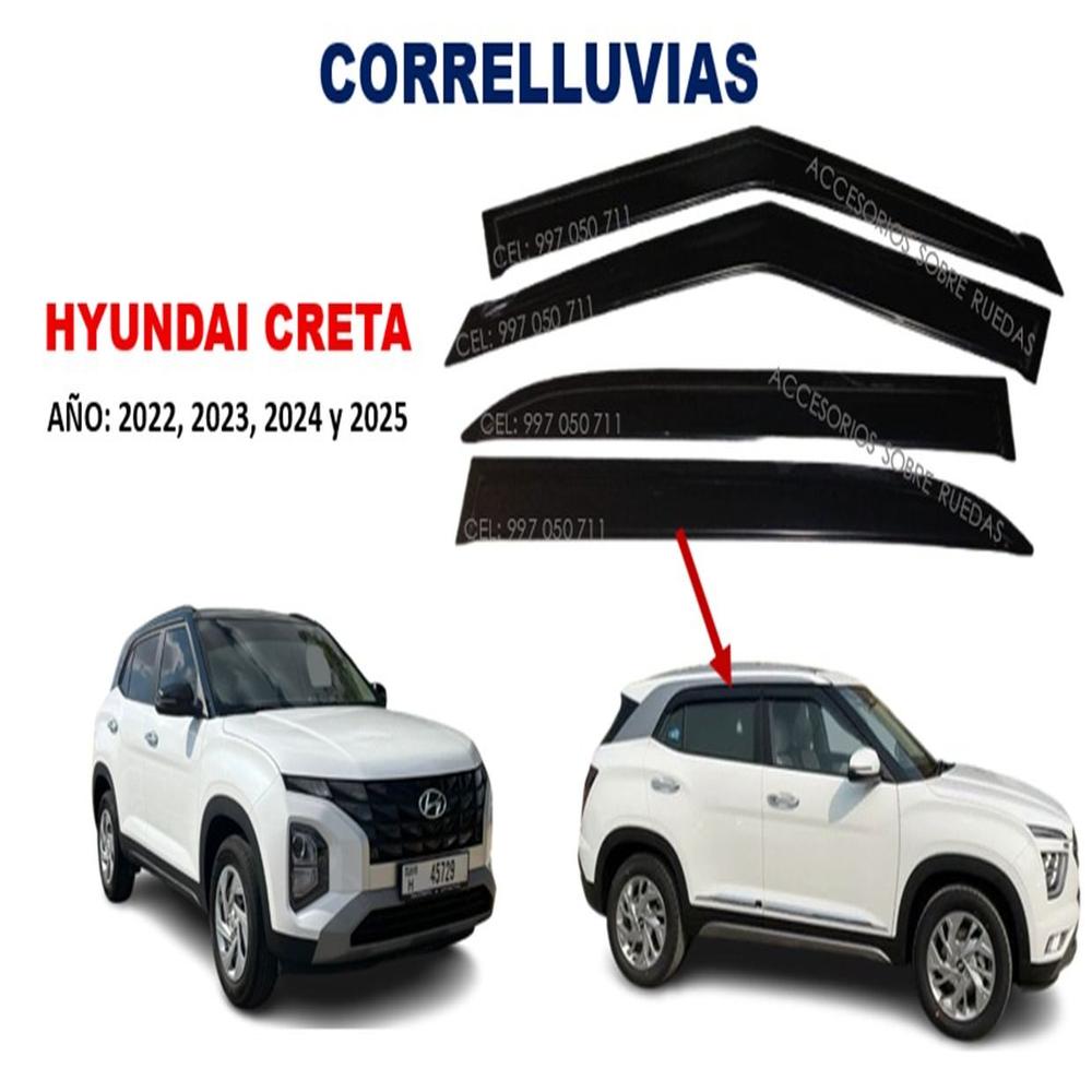 Correlluvias HYUNDAI CRETA año 2022 al 2025