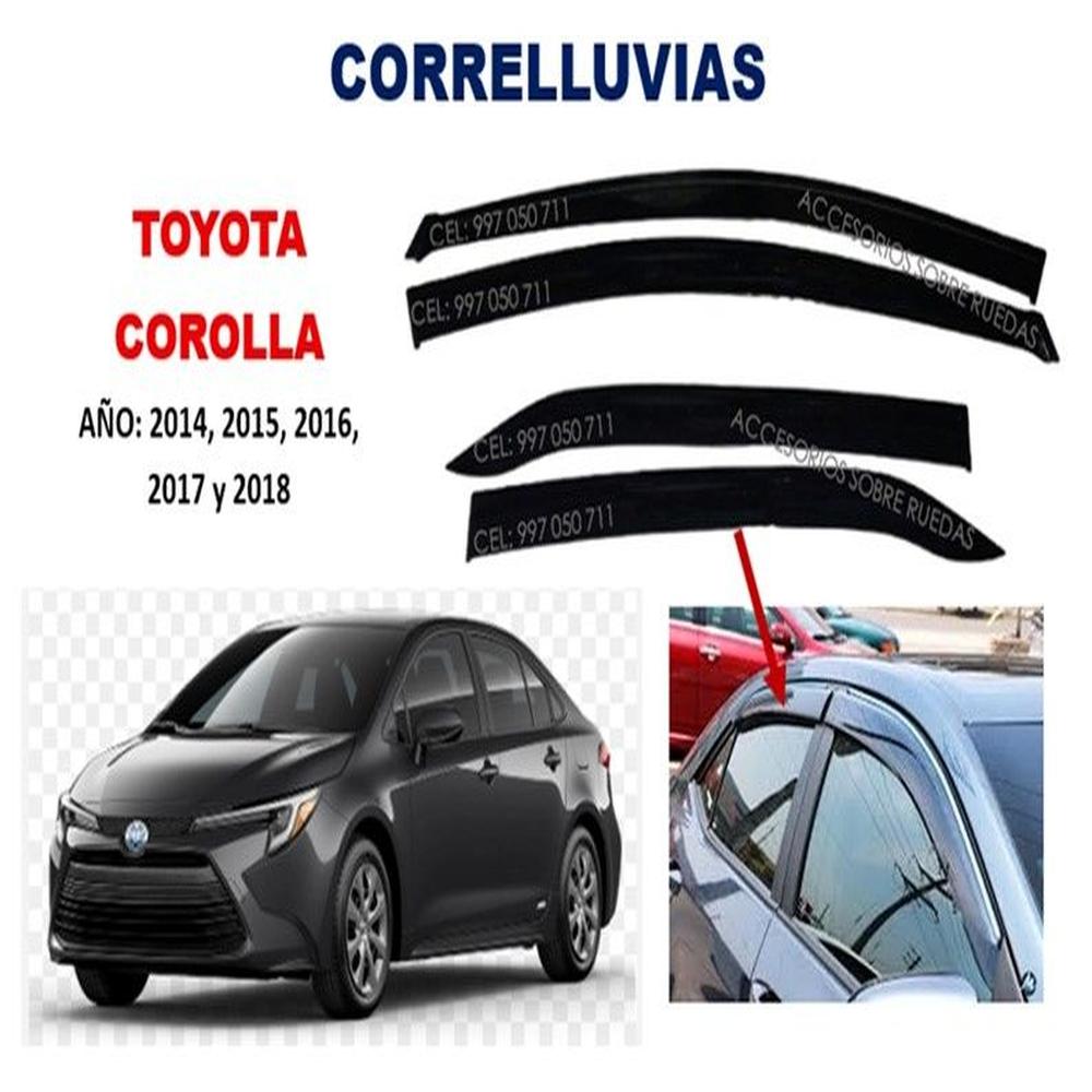 Correlluvias TOYOTA COROLLA año 2014 al 2018