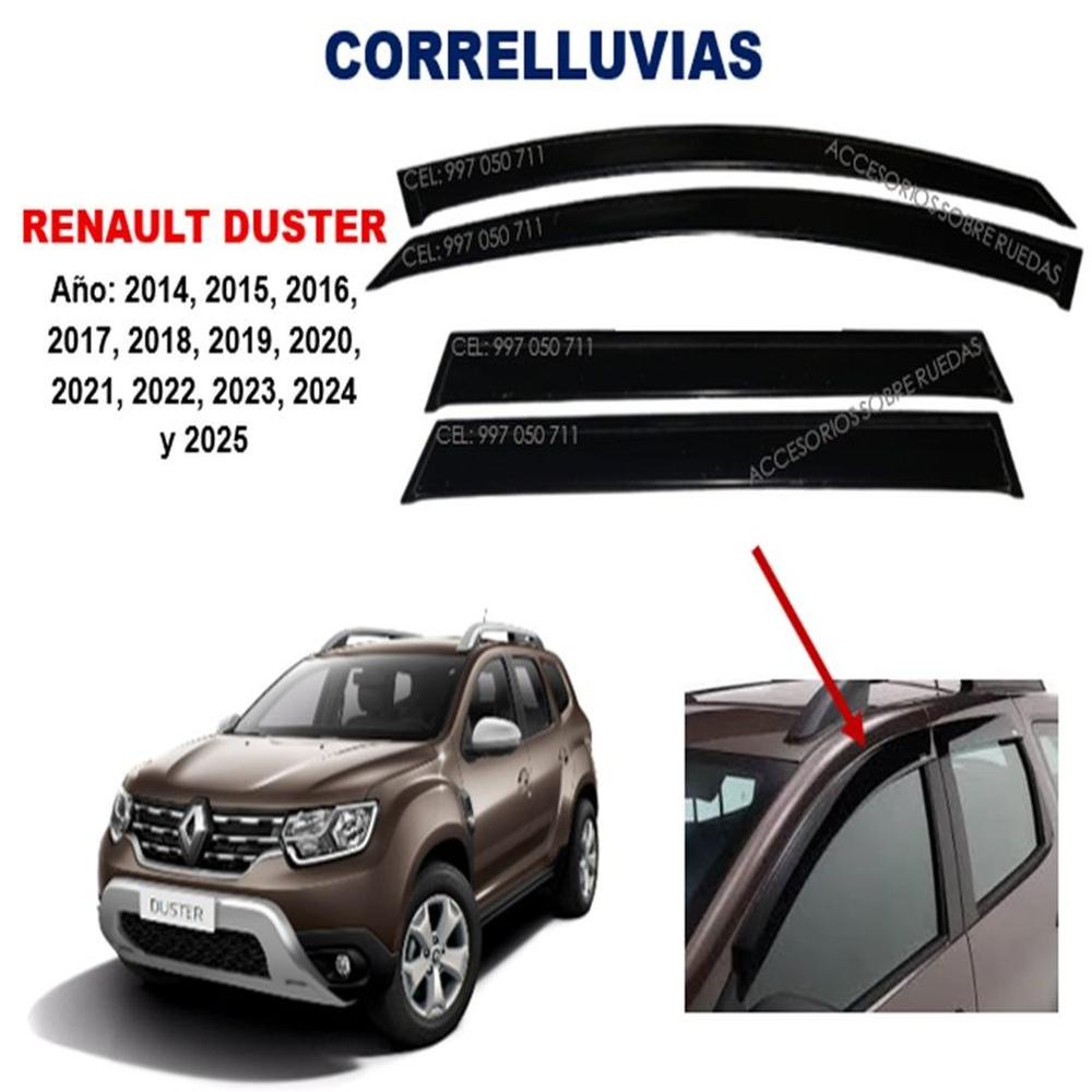 Correlluvias RENAULT DUSTER año 2014 al 2025