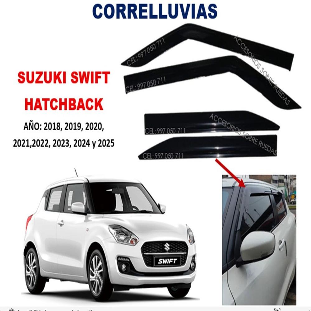 Correlluvias SUZUKI SWIFT HATCHBACK año 2018 al 2025