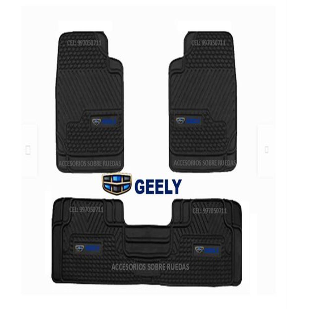 Pisos GEELY para Autos y Camionetas 3piezas