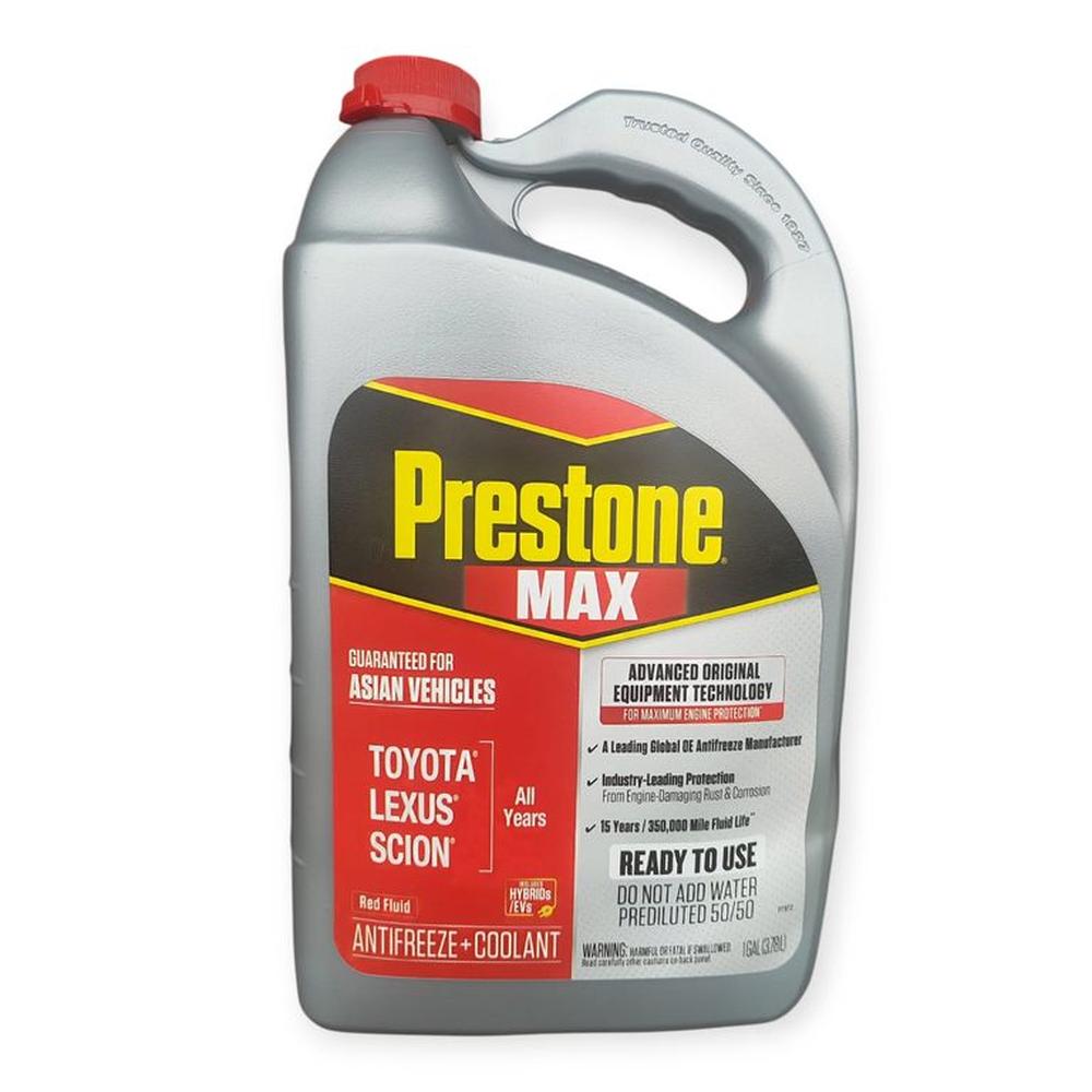 Refrigerante Anticongelante Asian Cars Prestone Max 50 Rojo