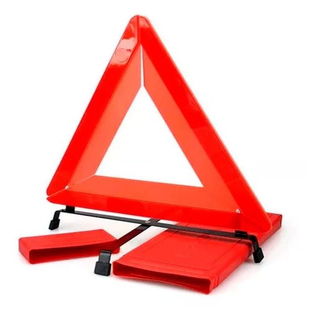 Triangulo De Seguridad Vial Pesada Reflectivo 45CM