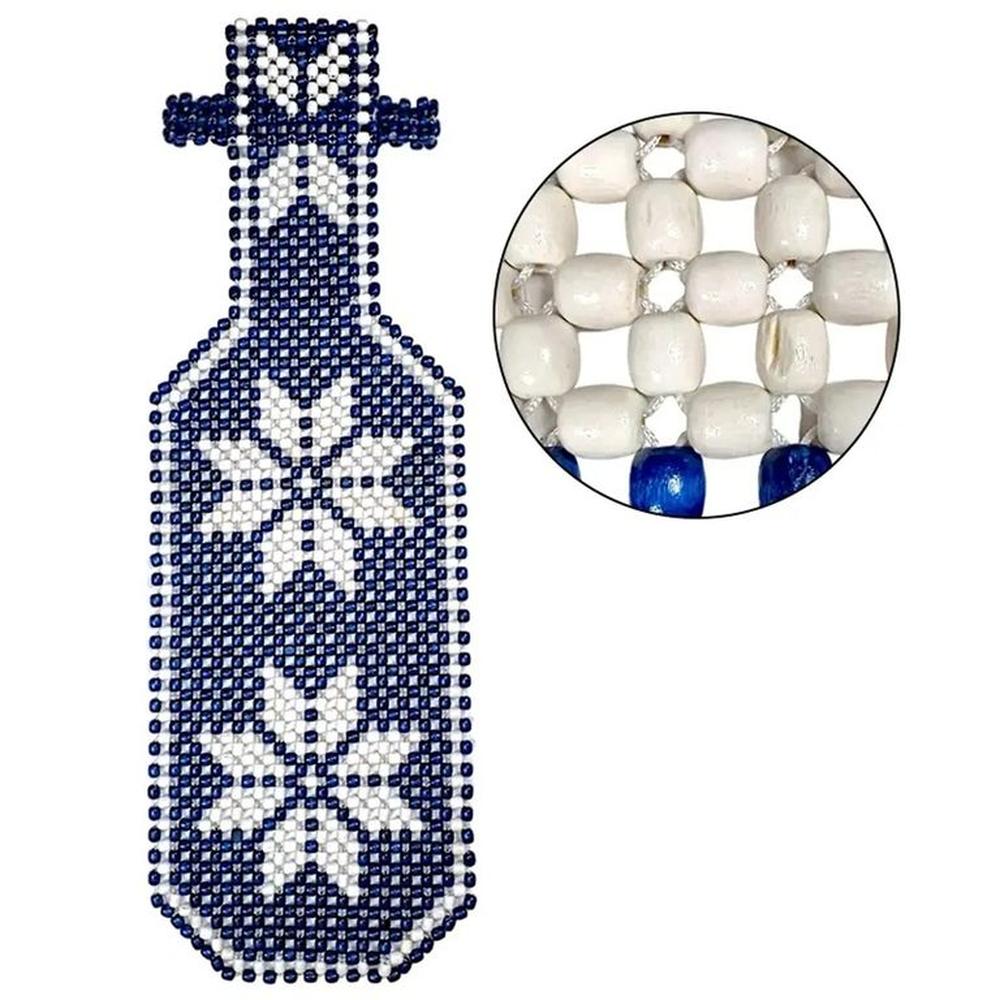 Respaldar Antitranspirante Bolita Hilo Reforzada Azul