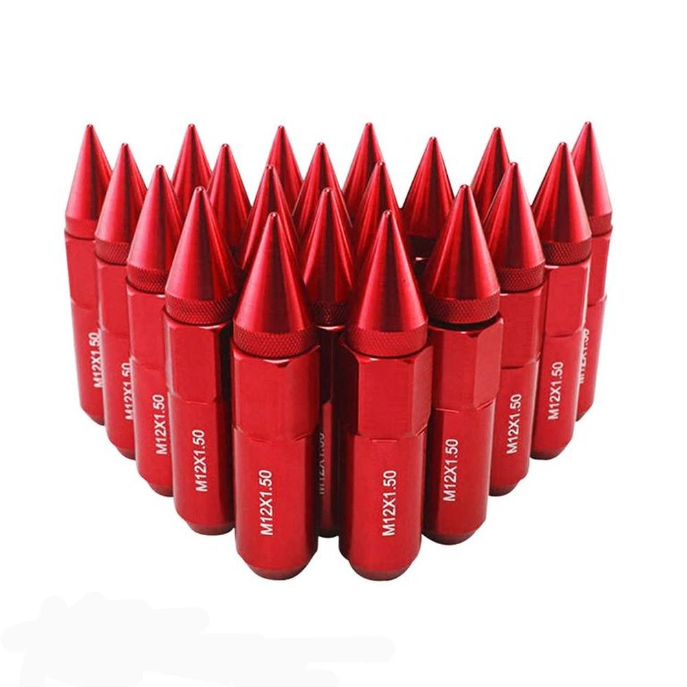 Tuercas Blox Para Aro 12X15X150 Color Rojo