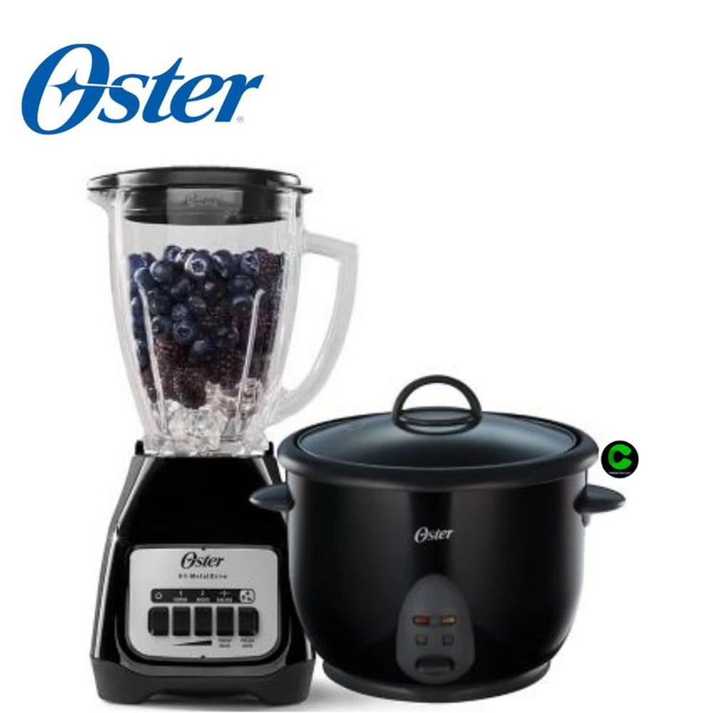 Combo OSTER Olla Arrocera y Licuadora BLSTKAGBPB