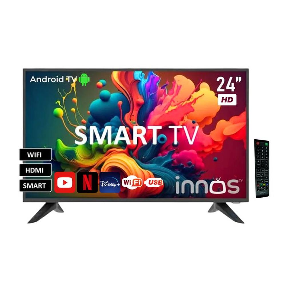 Televisor Smart TV LED INNOS 24 HD Android S2402KU