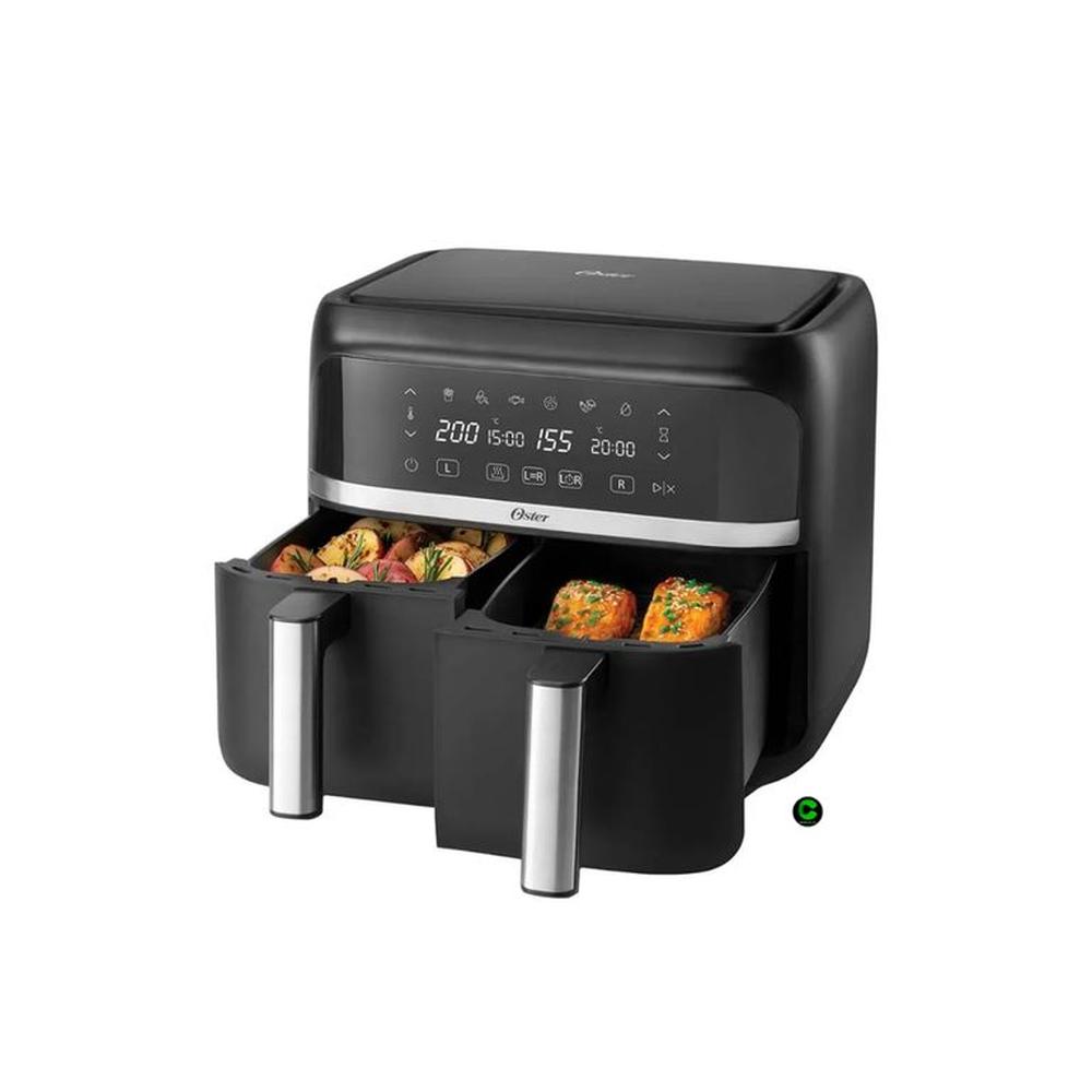 Freidora de aire dual Oster® 7.6 L 1800W CKSTAF7MCDDF