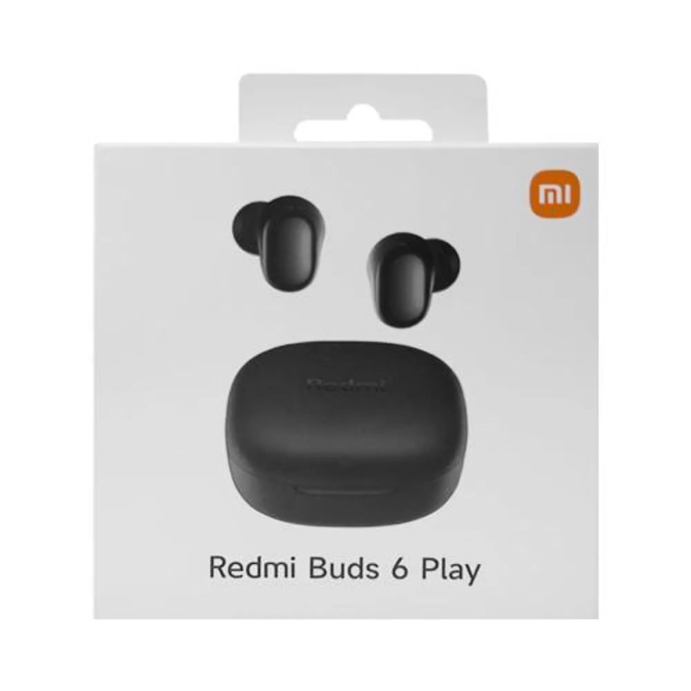 AUDIFONOS XIAOMI REDMI BUDS 6 PLAY NEGRO