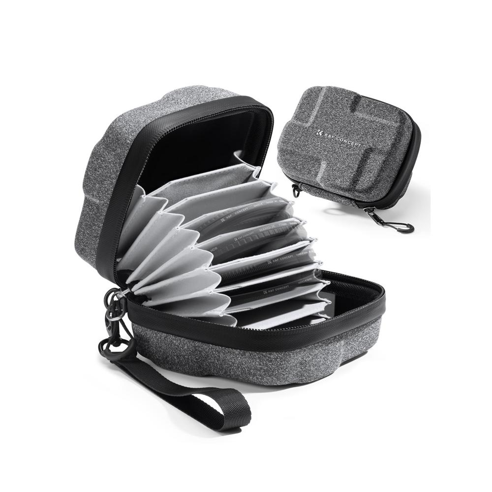 Estuche bolsa para filtros de lentes, impermeable K&F Concept KF13.175