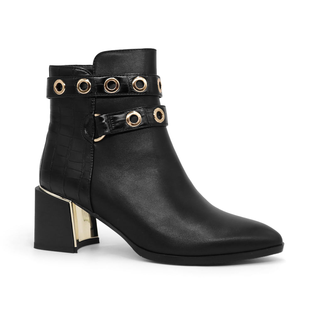 Botines Casuales Mujer Chabely 25Q3.2YI071 NEGRO 38