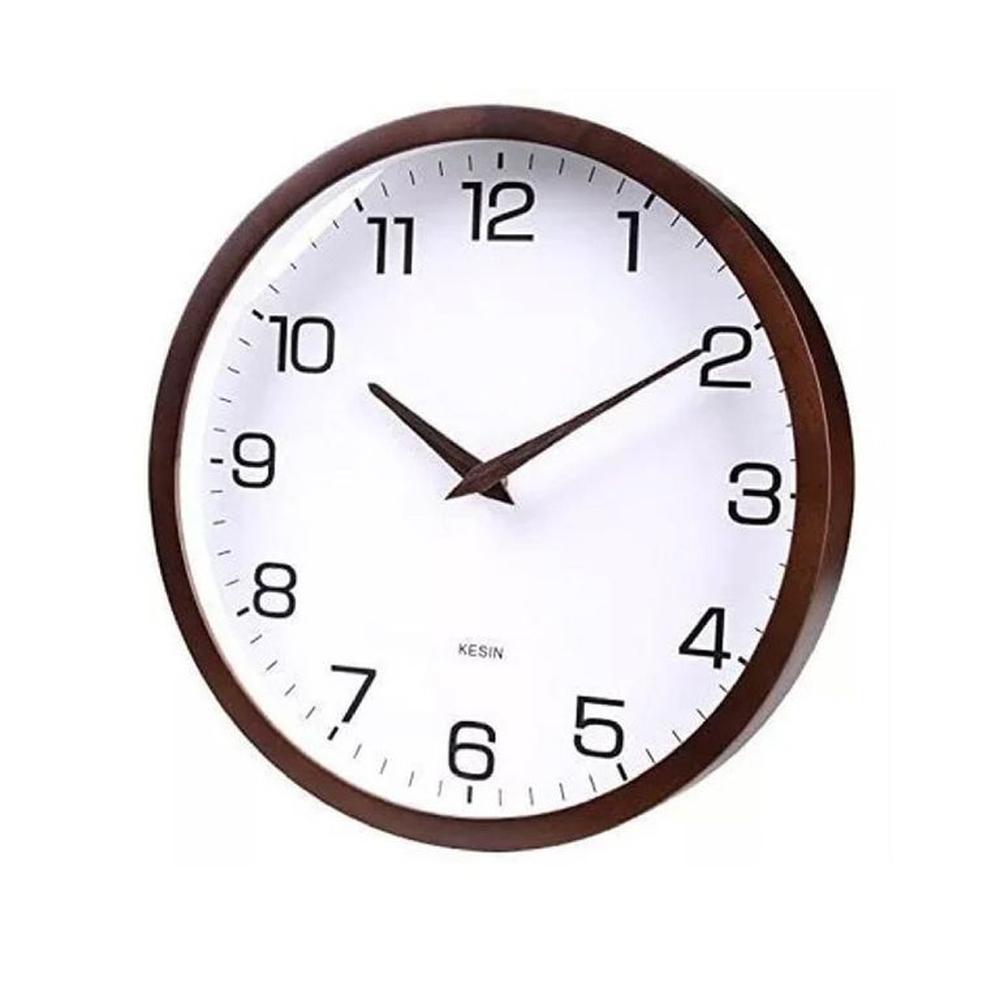 Reloj de Pared redondo Retro Vintage Madera